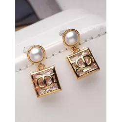 Contrast Color Geometric Earrings Accessories