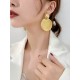 Geometric Solid Color Earrings Accessories