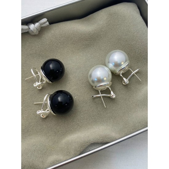 Geometric Imitation Pearl Earrings Accessories