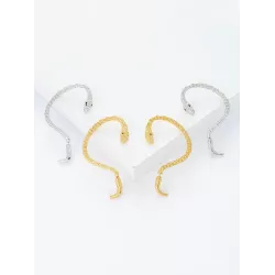 Snake Shape Earhook Earrings