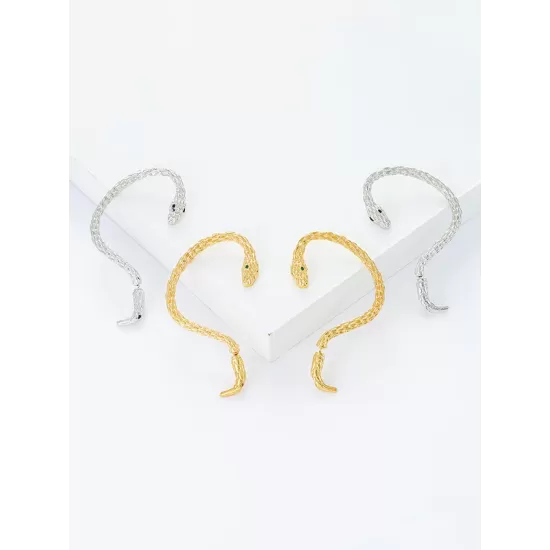 Snake Shape Earhook Earrings