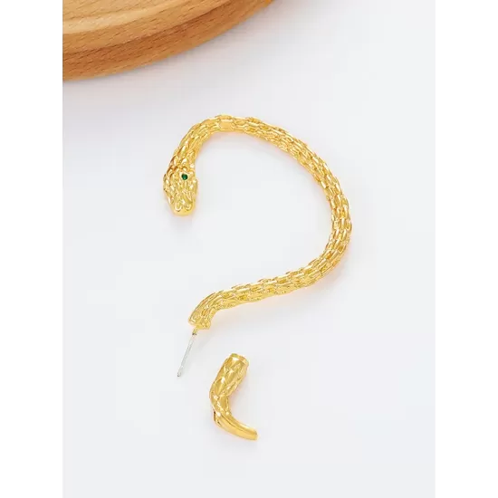 Snake Shape Earhook Earrings