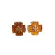 Flower Shape Geometric Earrings Accessories