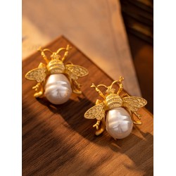 Bee Shape Earrings Accessories