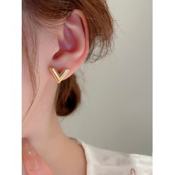 Geometric Solid Color Earrings Accessories