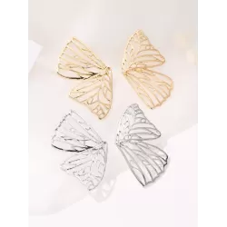 Butterfly Shape Hollow Earrings Accessories