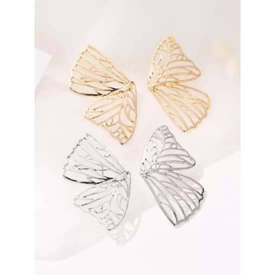 Butterfly Shape Hollow Earrings Accessories