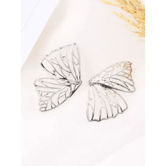 Butterfly Shape Hollow Earrings Accessories