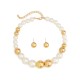 Beaded Contrast Color Dainty Necklace  Accessories + Earrings Accessories