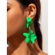 Flower Shape Earrings Accessories Drop Earrings