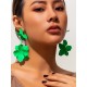 Flower Shape Earrings Accessories Drop Earrings