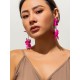 Flower Shape Earrings Accessories Drop Earrings