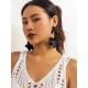 Flower Shape Earrings Accessories Drop Earrings