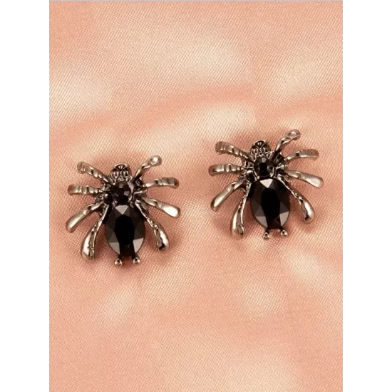 Halloween Pumpkin Skeleton Bat Earrings