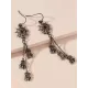 Halloween Pumpkin Spider Bat Earrings