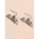 Halloween Pumpkin Spider Bat Earrings