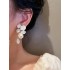 Stylish Rhinestone Pearl Earrings Accessories