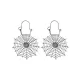 Vintage Openwork Spider Web Earrings