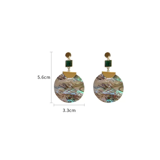 Urban Geometric Acrylic Earrings Accessories