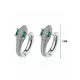 Original Rhinestone Snake Shape Earrings