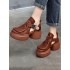 Closed-Toe Sandals Platform Shoes