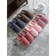 Indoor Warm Non-Slip Solid Color Slippers