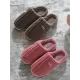 Indoor Warm Non-Slip Solid Color Slippers