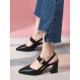 Closed-Toe Casual Shoes Pumps Sandals