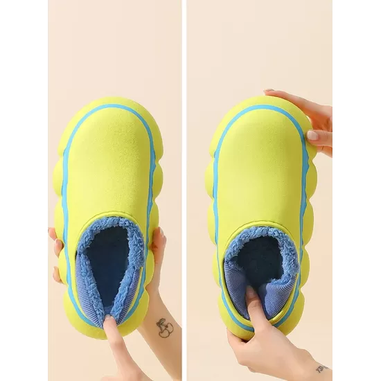 Fashion Casual Indoor Going Out Non-Slip Keep Warm Waterproof Flat Shoes