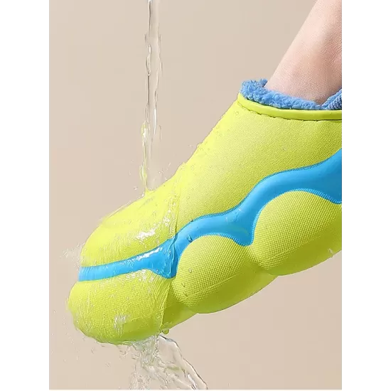 Fashion Casual Indoor Going Out Non-Slip Keep Warm Waterproof Flat Shoes