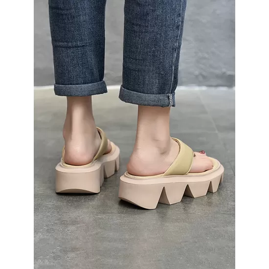 Split-Joint Wedges & Flatform Shoes Slippers