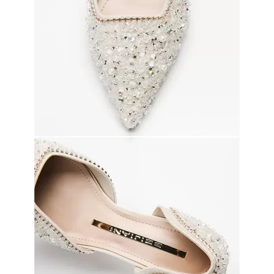 Rhinestone Shiny Pumps