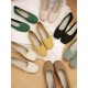 Breathable Solid Color Flat Shoes