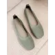 Breathable Solid Color Flat Shoes