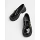 Round-Toe Split-Joint Loafers