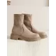 Round-Toe Split-Joint Boots