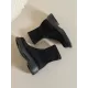 Round-Toe Split-Joint Boots