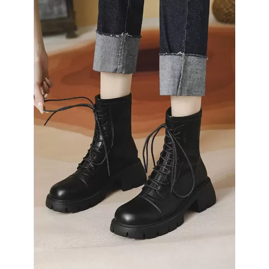 Lace-Up Split-Joint Dr. Martens Boots Boots