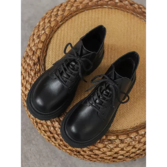 Lace-Up Rivet Round-Toe Split-Joint Dr. Martens Boots Boots