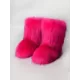 Keep Warm Round-Toe Solid Color Boots