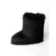 Keep Warm Round-Toe Solid Color Boots