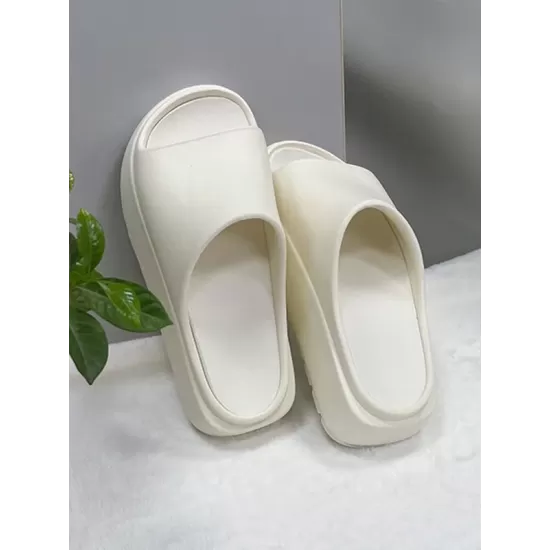 Open Toe Slippers Platform Shoes