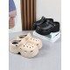 Hollow Sandals Crocs Slippers Platform Shoes