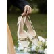 Split-Joint Square-Toe Sling Shoes Sandals