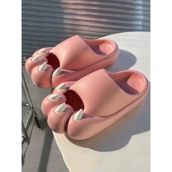 Cat Paw Shape Hollow Slippers