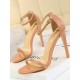 Hollow Open Toe Split-Joint Sandals Pumps