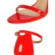 Hollow Open Toe Split-Joint Sandals Pumps