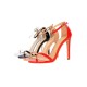 Hollow Open Toe Split-Joint Sandals Pumps