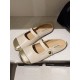 Contrast Color Shallow Cut Split-Joint Square-Toe Slippers&Mules Mary Janes Flats