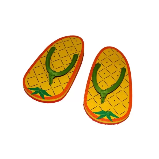 Summer Fruit Cartoon Cute Pattern Flat Shoes Flip Flops